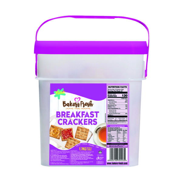 BAKERS FRESH BREAKFAST CRACKER 1.7KG
