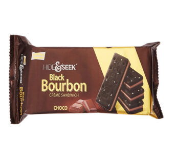 PARLE  HIDE& SEEK BLK BRBON CHOCO 100G