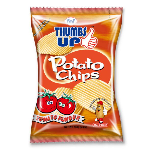 FMF THUMBS UP P/CHIPS TOMATOE 150G