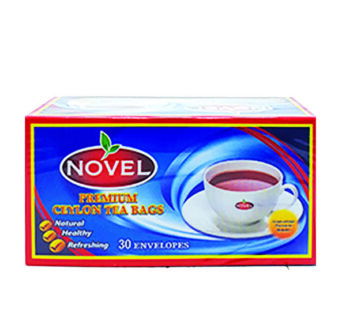 NOVEL CEYLON TEA BAGS 30S