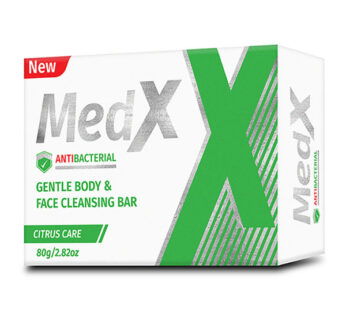 MEDX ANTIBACTERIAL SOAP CITRUS CARE  80G