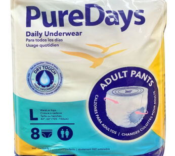 PURE DAYS ADULT PANTS L 8S