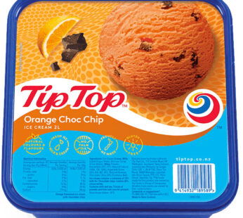 TIP TOP ORANGE CHOC CHIP 2LTR IMP