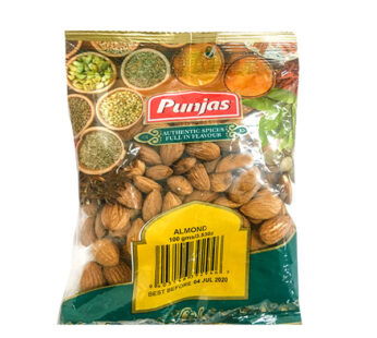 PUNJAS ALMOND 100G