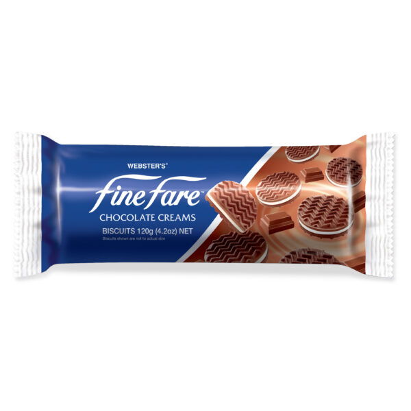 FINE FARE CREAM BISCUIT CHOCOLATE 120G