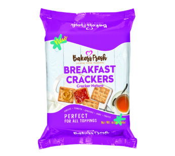 BAKERS FRESH BREAKFAST CRACKERS 300G