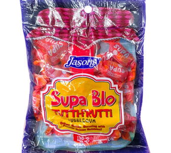 JASONS SUPA BLO TUTTI-FRUTTI BUBBLEGUM