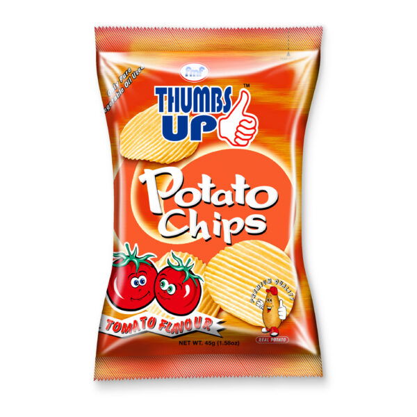 FMF THUMBS UP P/CHIPS TOMATOE 45G