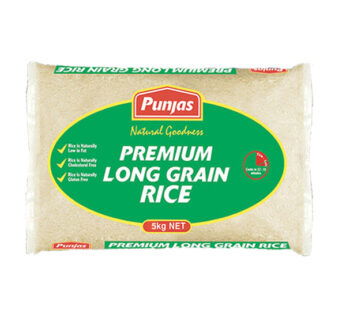 PUNJAS LONG GRAIN RICE 5KG