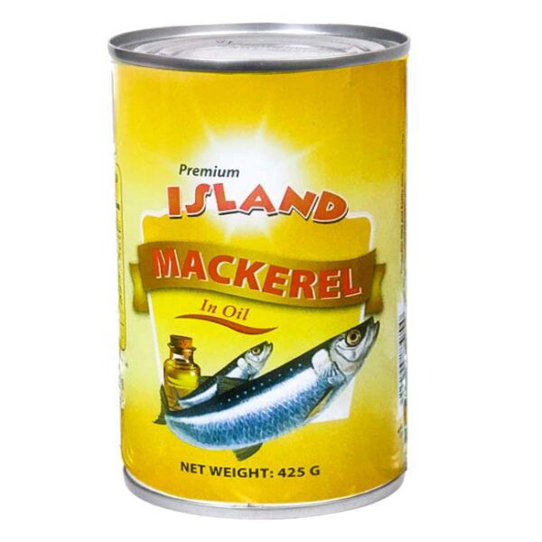 PREMIUM ISLAND MACKEREL IN OIL 425G