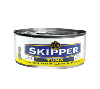 SKIPPER TUNA FLAKES WITLEMON PEPPER 185G