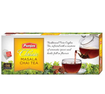 PUNJAS CLASSIC MASALA CHAI TEA BAGS 25S