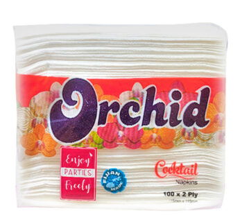 ORCHID COCKTAIL NAPKINS 100S