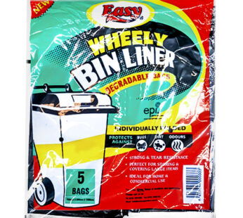 EASY WHEELY BIN LINER BAGS 240L 5S