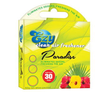 EZY CLEAN AIR FRESHNER PARADISE 50G