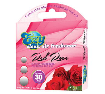 EZY CLEAN AIR FRESHNER RED ROSE 50G