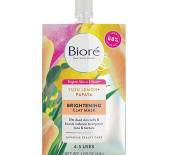 BIORE BRIGHTENING CLAY MASK 47G