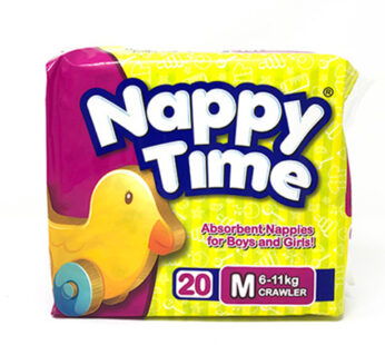 NAPPY TIME MED 20S 6-11KG