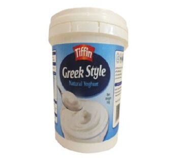 TIFFIN GREEK STYLE NATURAL YOGURT 1KG