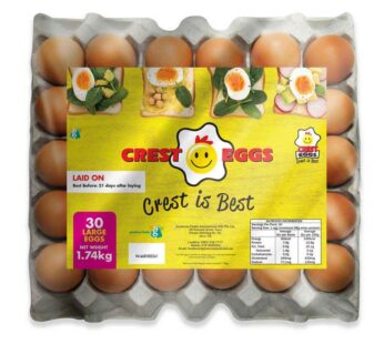 CREST TABLE EGGS LARGE 30s 1.74KG
