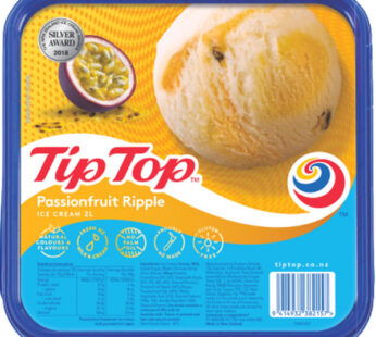 TIP TOP PASSION FRUIT RIPPLE 2LTRS