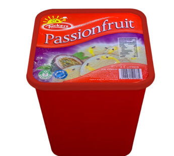 TUCKERS PASSIONFRUIT  ICE CREAM  4.5LTRS