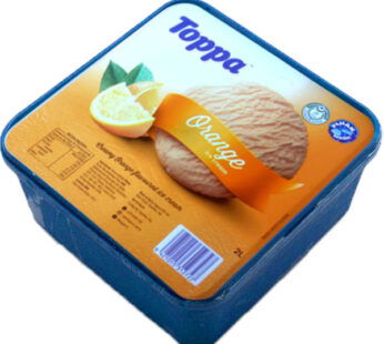 TOPPA ORANGE ICE CREAM 2LTR