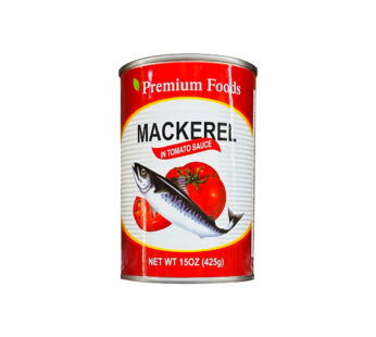 PREMIUM FOODS MACKEREL IN T/SAUCE 425G
