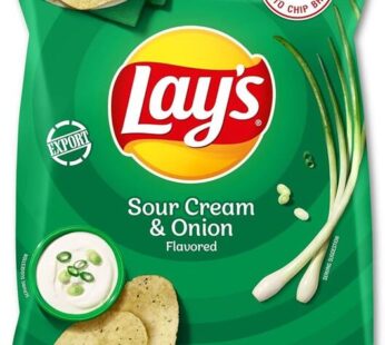 LAYS SOUR CREAM & ONION 50G