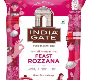 INDIAN GATE BASMATI RICE ROZANA 5KG