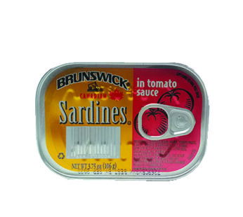 BRUNSWICK SARDINES T/SCE 106GM.