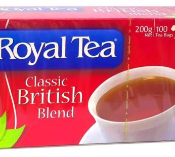 ROYAL TEA BAG GINGER 100S