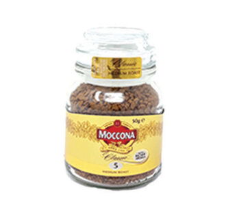 MOCCONA CLASSIC MED ROAST COFFEE 50G