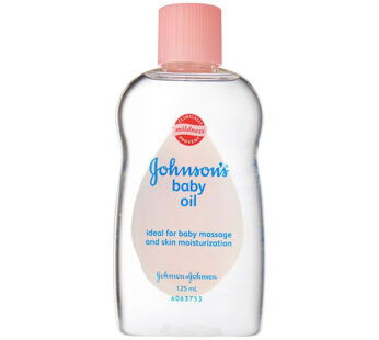 J&J BABY OIL REG 125ML