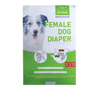 NUNBELL FEMALE DOG DIAPER #5 10PC 42X 66
