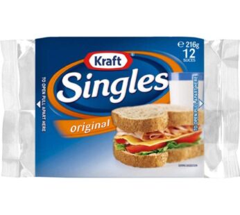 KRAFT CHEESE SINGLE 216G