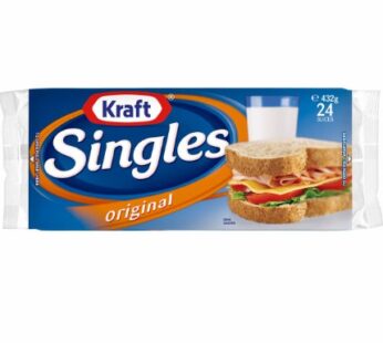 KRAFT CHEESE SINGLE 432G