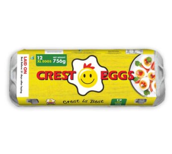 CREST TABLE EGGS XL 12s 756G