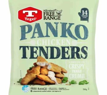 TEGEL PANKO CRUMBED TENDERS 1KG