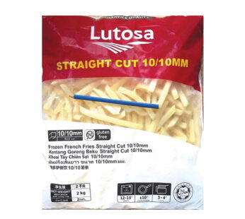 LUTASA FRIES 10MM STRAIGHT CUT 2KG