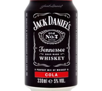 JACK DANIELS & COLA 330ML